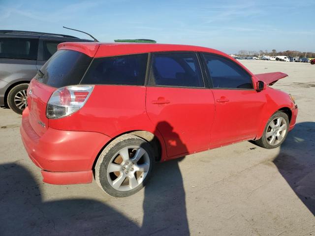 2T1KR32E47C650541 - 2007 TOYOTA COROLLA MA XR RED photo 3