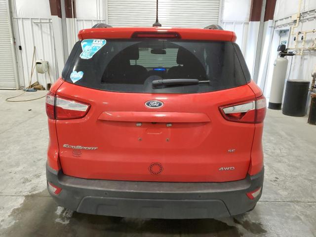 MAJ6S3GLXLC388109 - 2020 FORD ECOSPORT SE RED photo 6