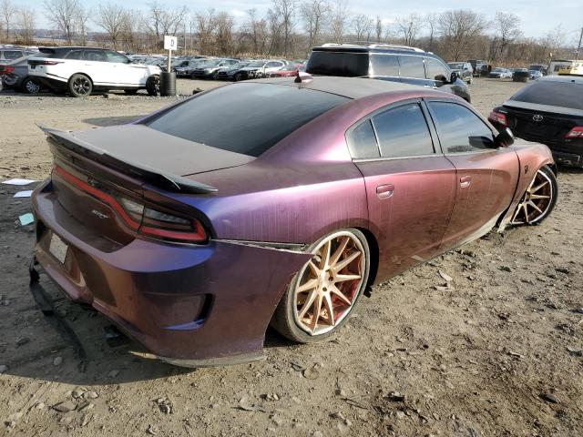 2C3CDXL97FH813557 - 2015 DODGE CHARGER SRT HELLCAT PURPLE photo 3