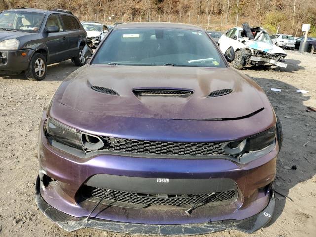 2C3CDXL97FH813557 - 2015 DODGE CHARGER SRT HELLCAT PURPLE photo 5