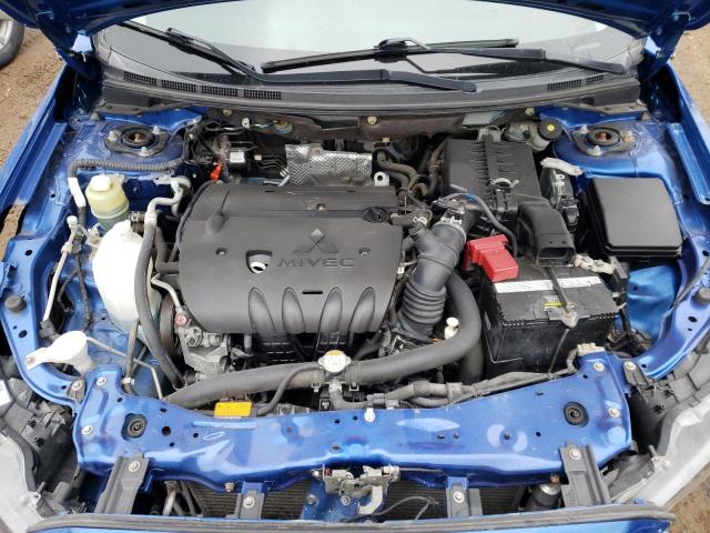 JA32V2FW2HU006872 - 2017 MITSUBISHI LANCER ES BLUE photo 11