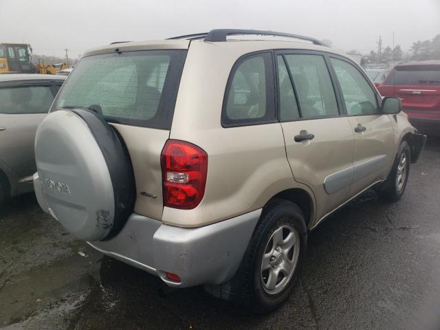 JTEHD20V840018312 - 2004 TOYOTA RAV4 TAN photo 3