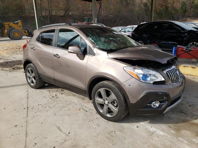 KL4CJCSB3EB538739 - 2014 BUICK ENCORE BROWN photo 4