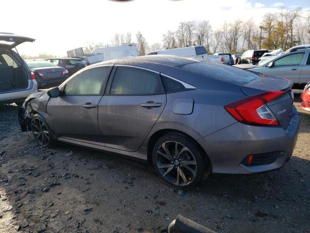 2HGFC2F87LH579435 - 2020 HONDA CIVIC SPORT GRAY photo 2