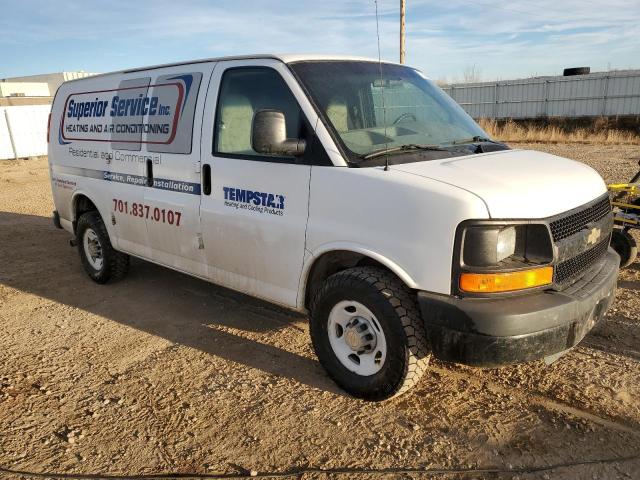 1GCGG25K391162888 - 2009 CHEVROLET EXPRESS G2 WHITE photo 4