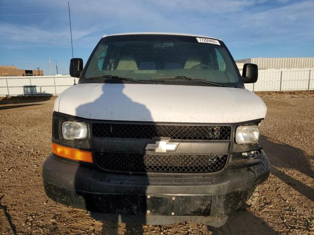 1GCGG25K391162888 - 2009 CHEVROLET EXPRESS G2 WHITE photo 5