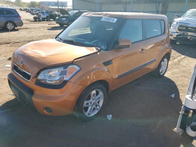 KNDJT2A21B7260151 - 2011 KIA SOUL + ORANGE photo 1