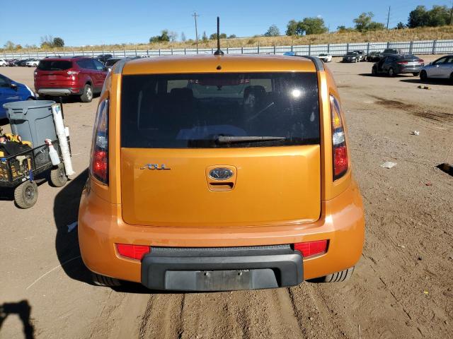 KNDJT2A21B7260151 - 2011 KIA SOUL + ORANGE photo 6