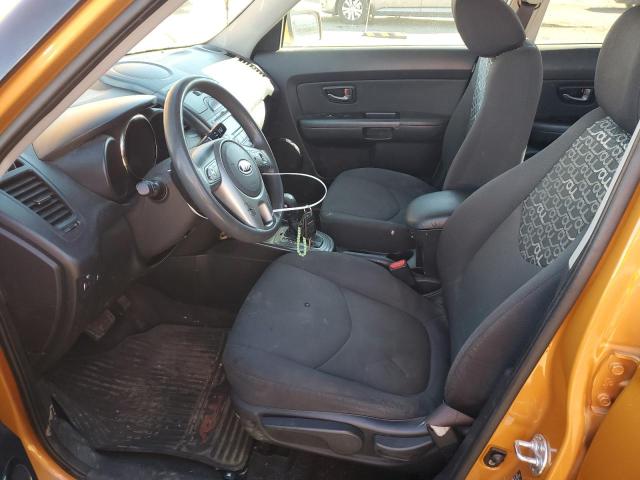 KNDJT2A21B7260151 - 2011 KIA SOUL + ORANGE photo 7