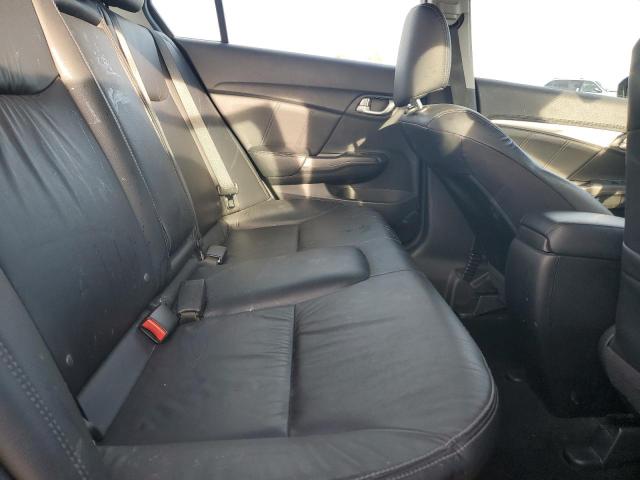 2HGFB2F90FH506178 - 2015 HONDA CIVIC EXL შავი ფოტო 10