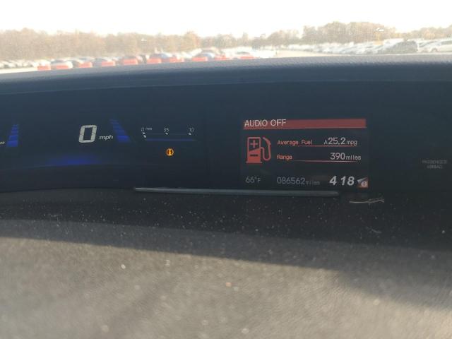 2HGFB2F90FH506178 - 2015 HONDA CIVIC EXL შავი ფოტო 9