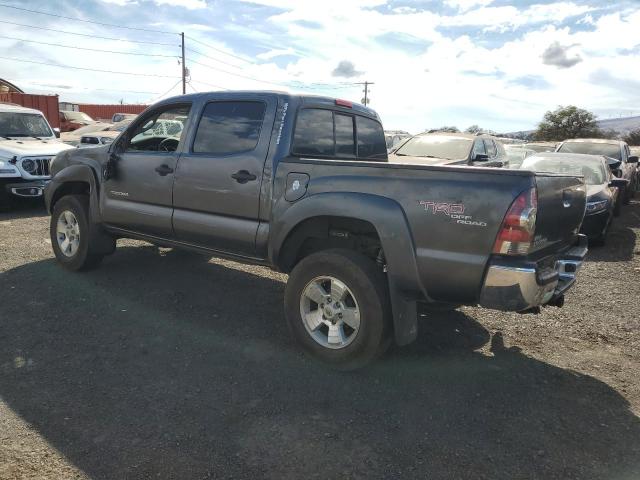 5TFLU4ENXBX009859 - 2011 TOYOTA TACOMA DOUBLE CAB GRAY photo 2