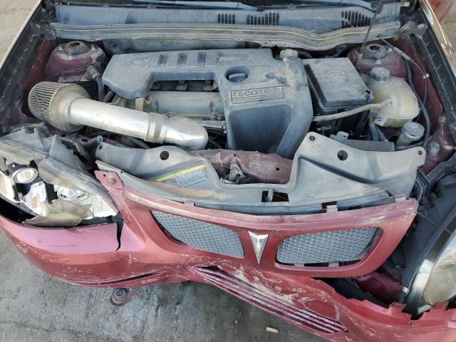 1G2AL18H597269504 - 2009 PONTIAC G5 Bordo fotoğraf 11