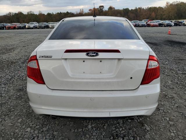 3FAHP0HG9CR222210 - 2012 FORD FUSION SE WHITE photo 6