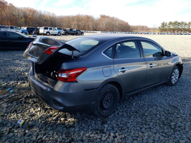 3N1AB7AP3KY389358 - 2019 NISSAN SENTRA S CHARCOAL photo 3