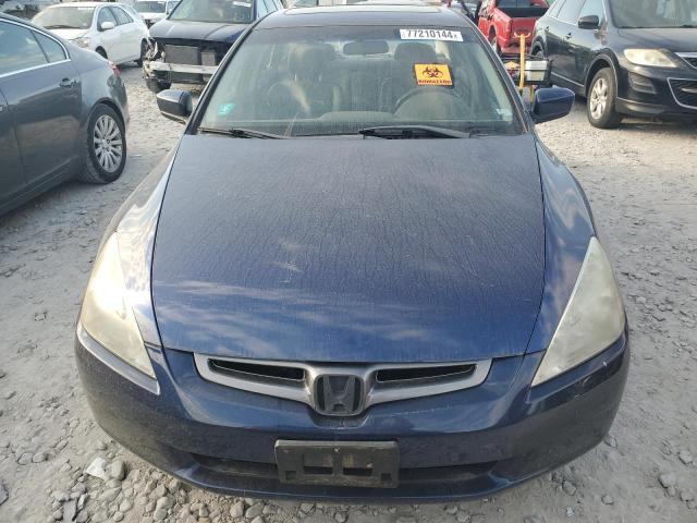 1HGCM55855A106606 - 2005 HONDA ACCORD EX BLUE photo 5