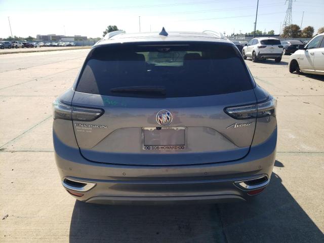 LRBFZRR44ND069816 - 2022 BUICK ENVISION AVENIR GRAY photo 6