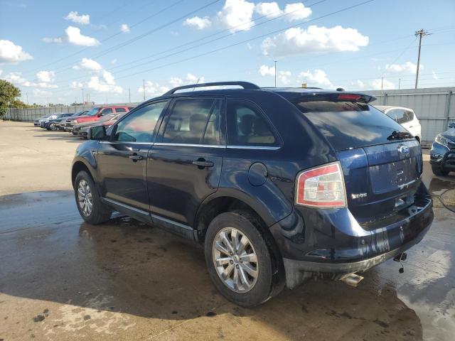 2FMDK39C38BB31634 - 2008 FORD EDGE LIMITED BLUE photo 2