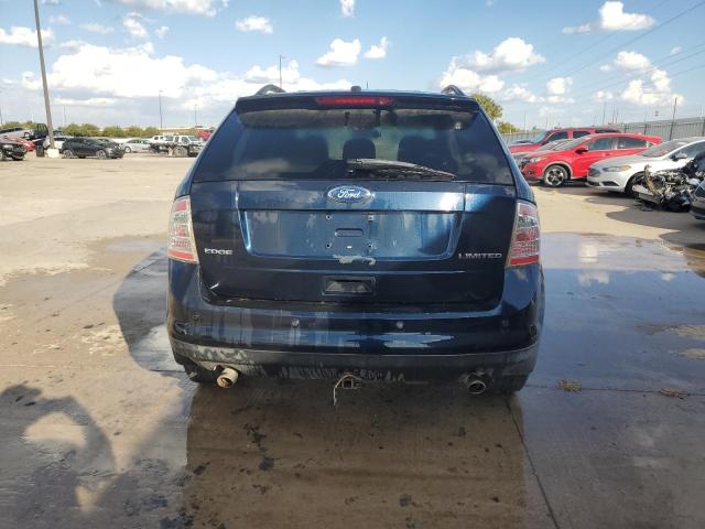 2FMDK39C38BB31634 - 2008 FORD EDGE LIMITED BLUE photo 6