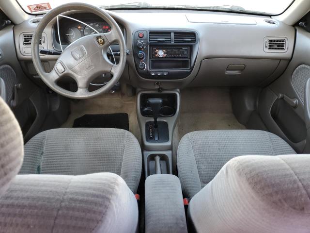 2HGEJ6610YH588495 - 2000 HONDA CIVIC BASE GREEN photo 8