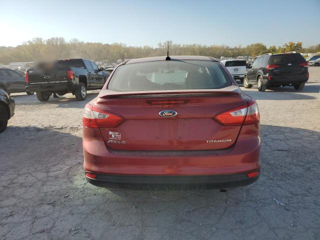 1FADP3J26EL210273 - 2014 FORD FOCUS TITANIUM RED photo 6