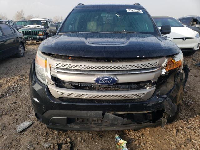 1FM5K8B80EGA81657 - 2014 FORD EXPLORER BLACK photo 5