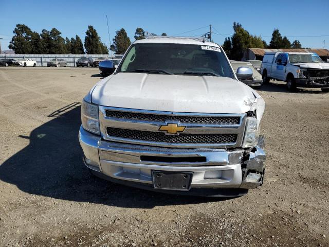 1GCRCSE01CZ284547 - 2012 CHEVROLET SILVERADO C1500 LT WHITE photo 5