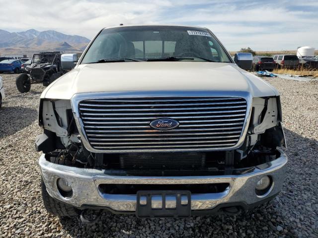 1FTPW14V48FB26332 - 2008 FORD F150 SUPERCREW WHITE photo 5