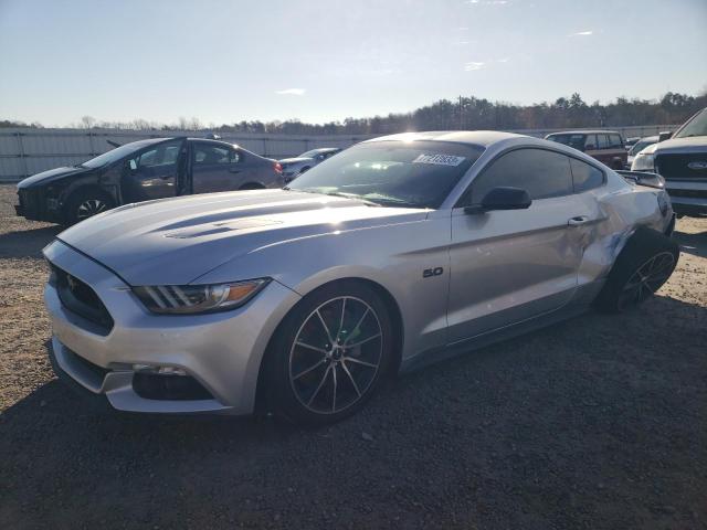 1FA6P8CF5H5269930 - 2017 FORD MUSTANG GT SILVER photo 1