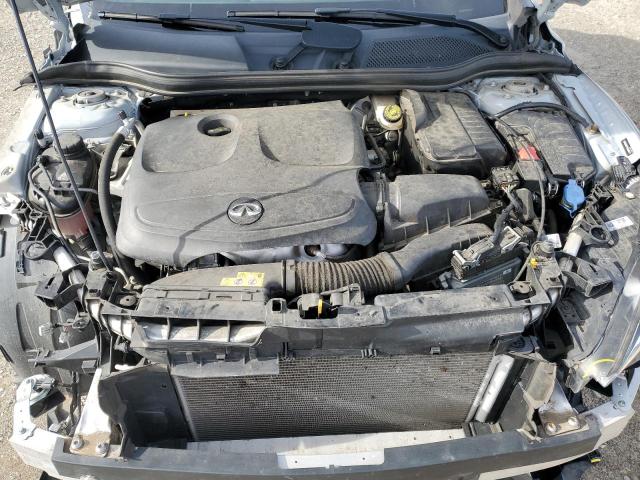 SJKCH5CP1HA019171 - 2017 INFINITI QX30 BASE SILVER photo 11