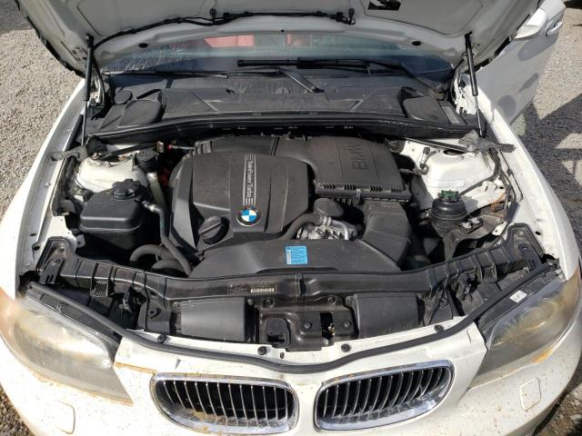 WBAUN7C51BVM24728 - 2011 BMW 135 I WHITE photo 11