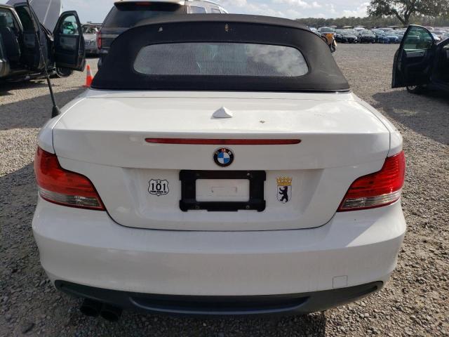 WBAUN7C51BVM24728 - 2011 BMW 135 I WHITE photo 6