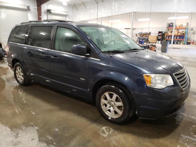 2A8HR54P68R738103 - 2008 CHRYSLER TOWN & COU TOURING BLUE photo 4