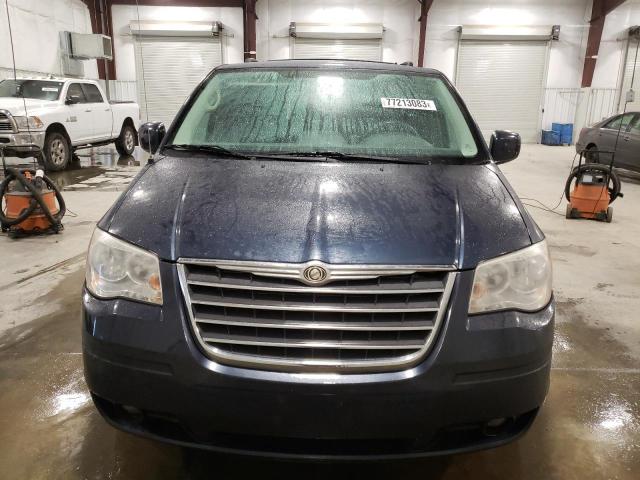 2A8HR54P68R738103 - 2008 CHRYSLER TOWN & COU TOURING BLUE photo 5