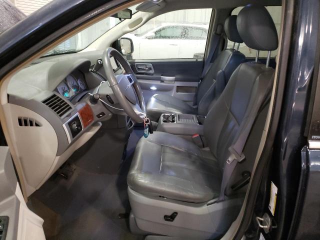 2A8HR54P68R738103 - 2008 CHRYSLER TOWN & COU TOURING BLUE photo 7