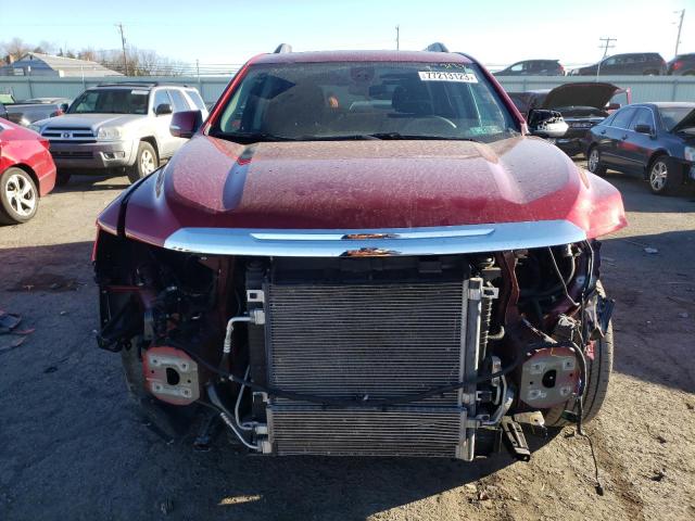 1GKKNRLS2MZ126071 - 2021 GMC ACADIA SLE RED photo 5