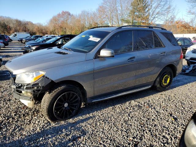 4JGDA5HBXEA359340 - 2014 MERCEDES-BENZ ML 350 4MATIC GRAY photo 1