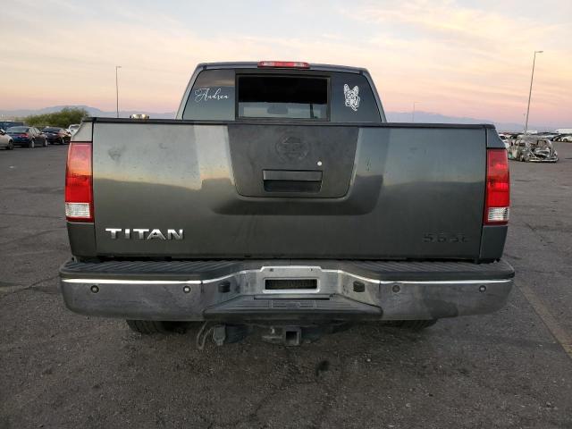 1N6AA07D38N339504 - 2008 NISSAN TITAN XE GRAY photo 6