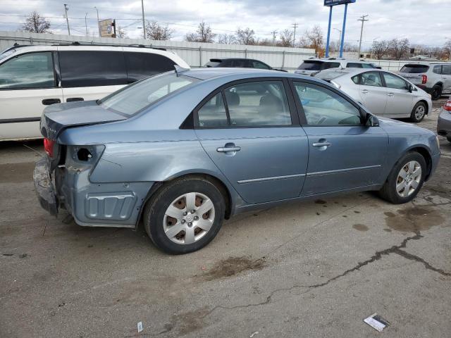 5NPET46C19H420694 - 2009 HYUNDAI SONATA GLS BLUE photo 3