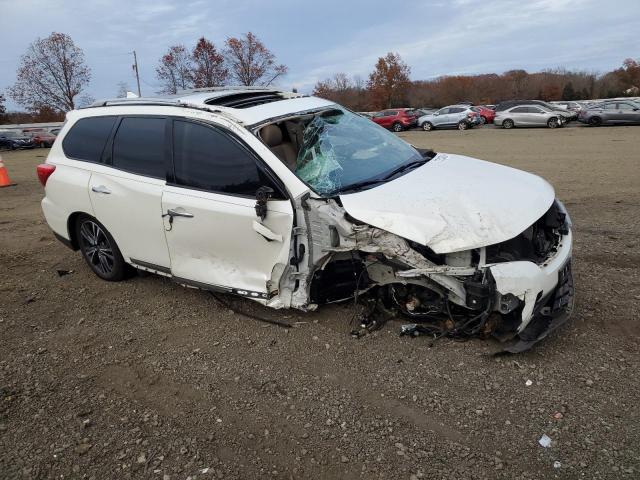 5N1DR2DM6LC604876 - 2020 NISSAN PATHFINDER PLATINUM WHITE photo 4