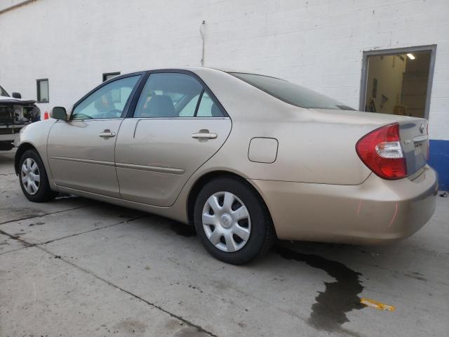 4T1BE32K14U868982 - 2004 TOYOTA CAMRY LE TAN photo 2