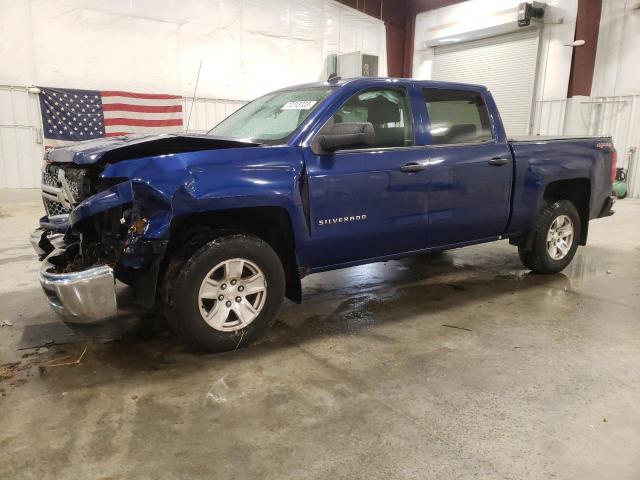 3GCUKREH4EG269510 - 2014 CHEVROLET 1500 K1500 LT BLUE photo 1