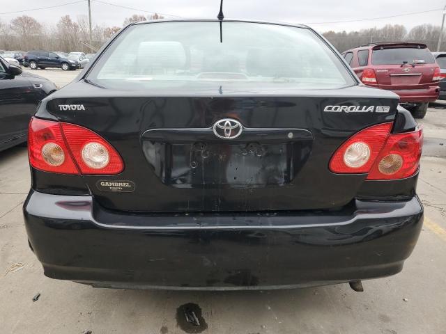 2T1BR32E27C800811 - 2007 TOYOTA COROLLA CE BLACK photo 6