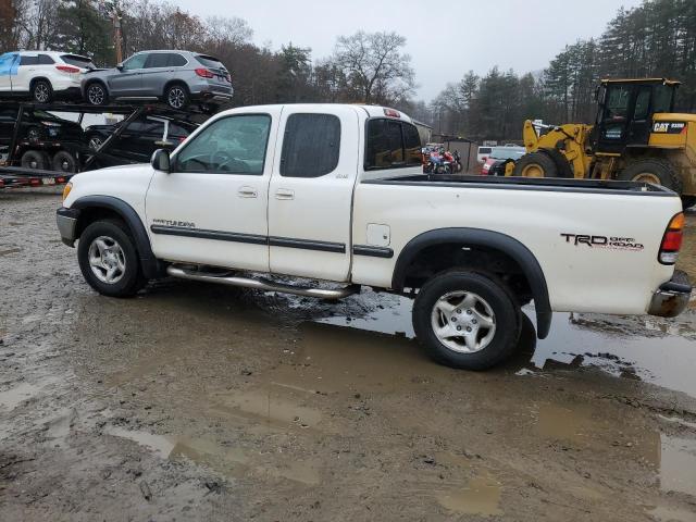 5TBBT44172S243243 - 2002 TOYOTA TUNDRA ACCESS CAB WHITE photo 2