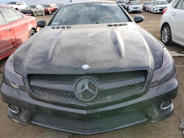 WDBSK71F69F149603 - 2009 MERCEDES-BENZ SL 550 BLACK photo 5