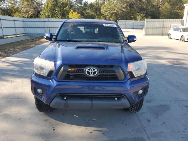 5TFJU4GN4EX064025 - 2014 TOYOTA TACOMA DOUBLE CAB PRERUNNER BLUE photo 5