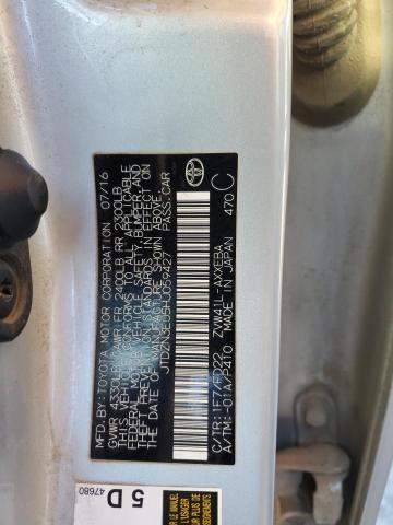 JTDZN3EU5HJ059427 - 2017 TOYOTA PRIUS V SILVER photo 12