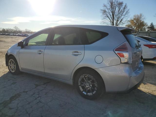 JTDZN3EU5HJ059427 - 2017 TOYOTA PRIUS V SILVER photo 2