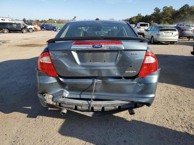 3FAHP0JG3CR190283 - 2012 FORD FUSION SEL BLUE photo 6