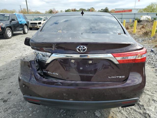 4T1BK1EB1EU109078 - 2014 TOYOTA AVALON BASE 勃艮第红 照片 6